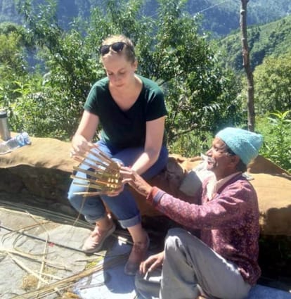 german tourist love uttarakhand culture