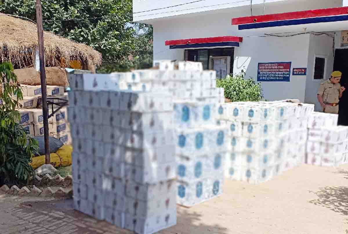 police caught English brand liquor worth 50 lakh