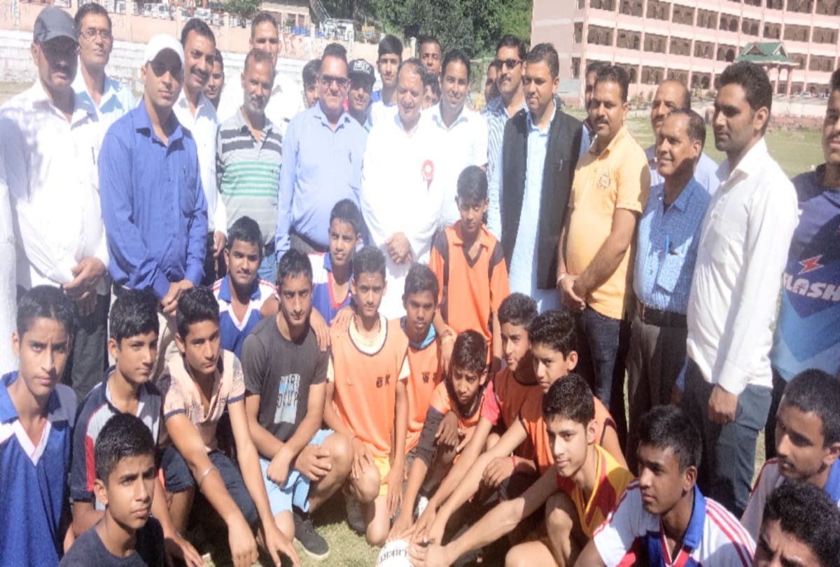 state level netball competition started in Dharampur mandi