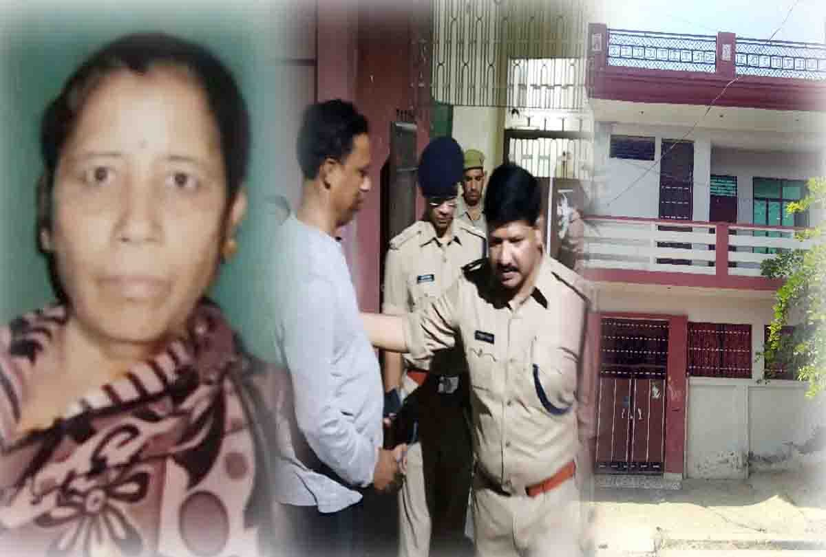 old woman dead body found in home in kanpur