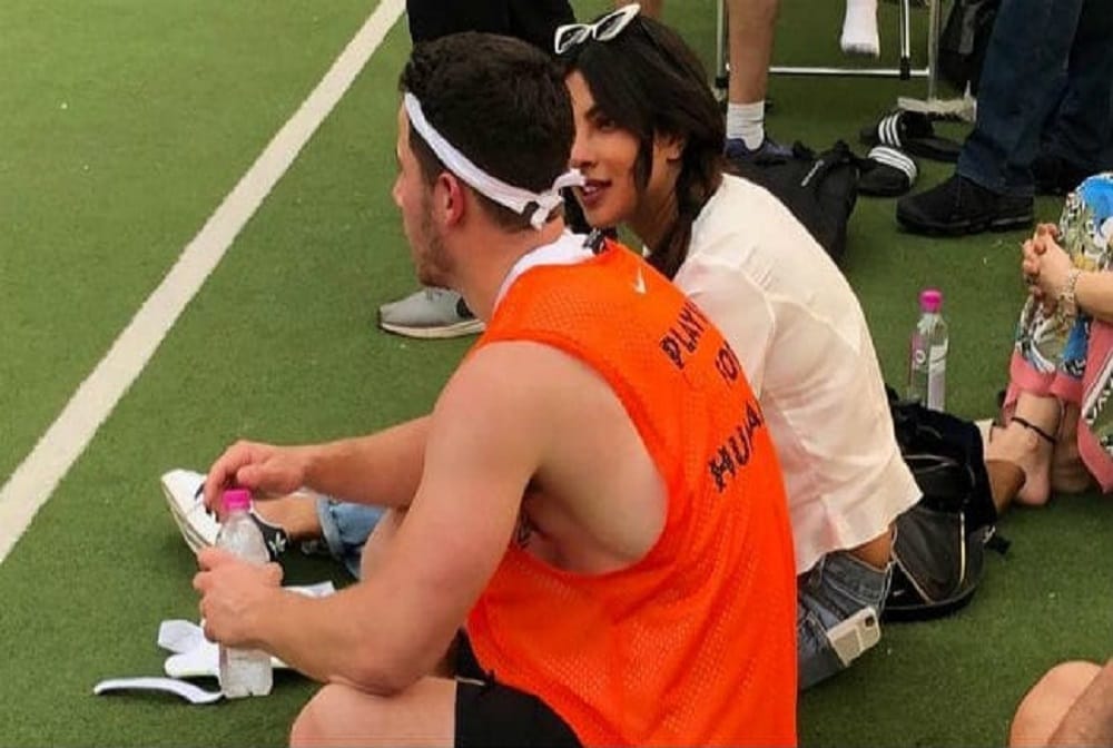 Ms Dhoni play Football With Priyanka Chopra husband Nick Jonas, photos viral