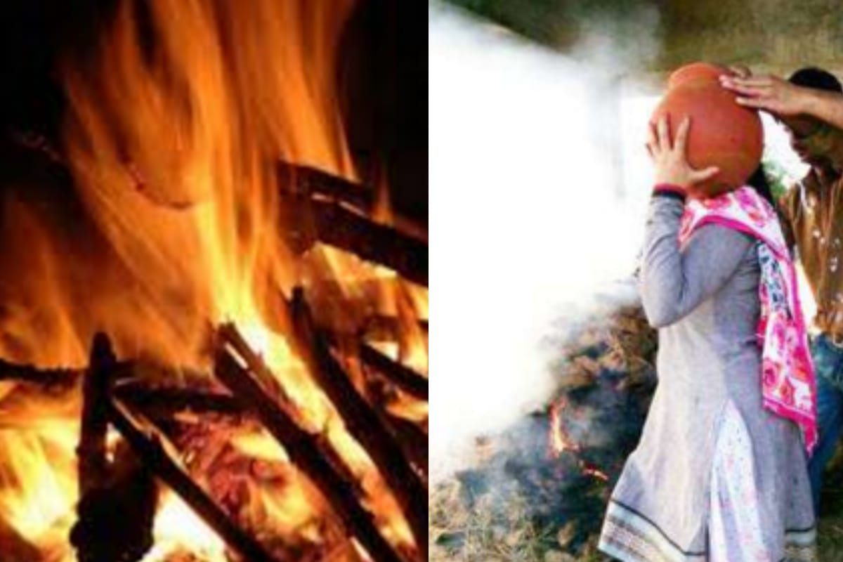 Daughter gives fire to the dead body her father in saharanpur
