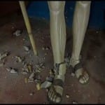 आंध्र प्रदेश के मधुरवाड़ा इलाके में अज्ञात शरारती तत्वों ने महात्मा गांधी की मूर्ति तोड़ी।