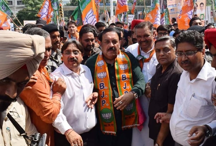 BJP state president Shwet Malik targeted on Capt Amarinder Singh