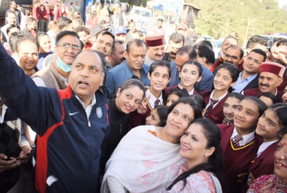 Students Awareness Rally on ridge against Drug abuse