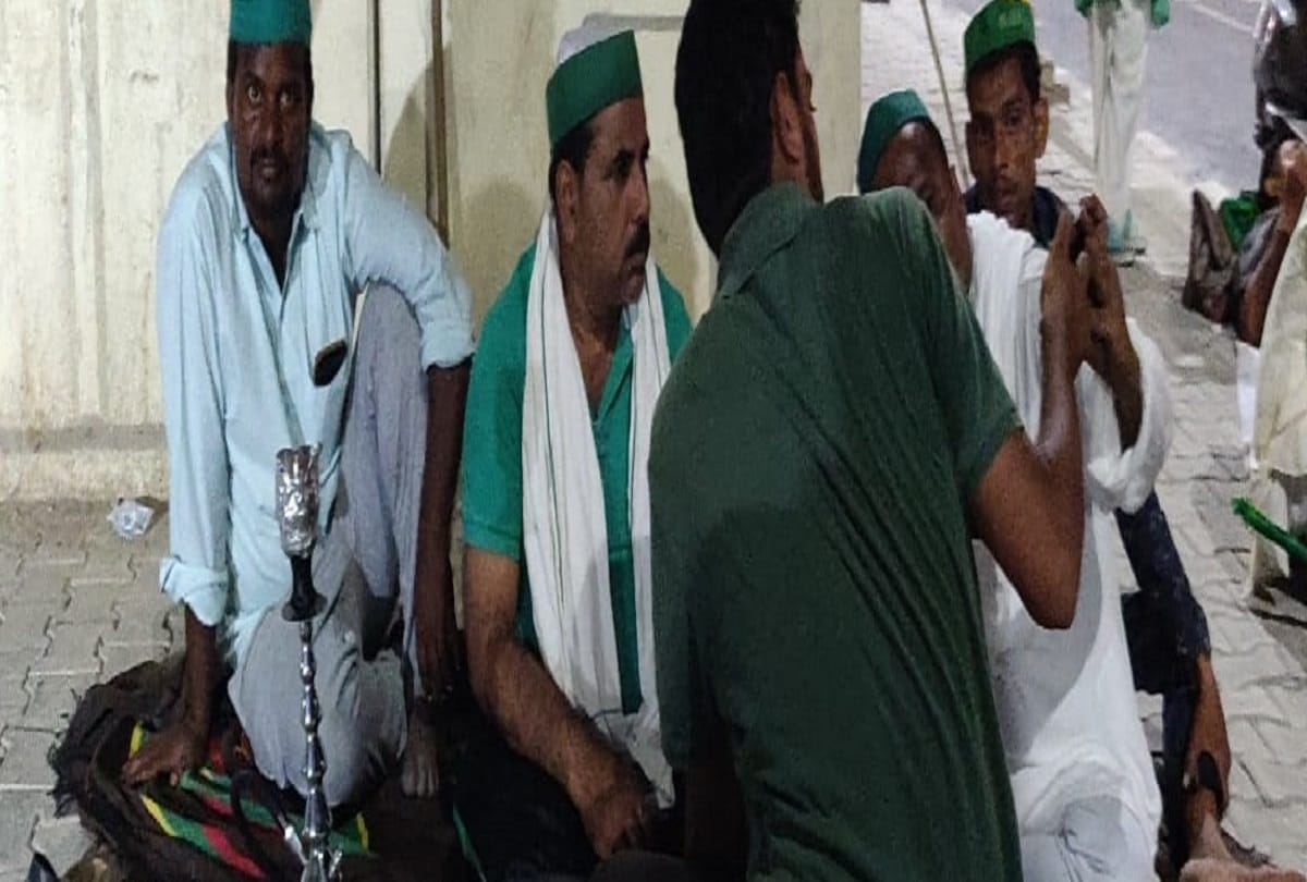 Amid the farmers agitation these pictures says something