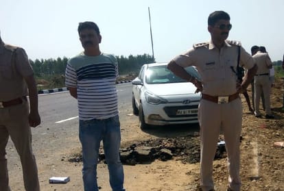 accident on KMP Express four people died in the same family in sonipat