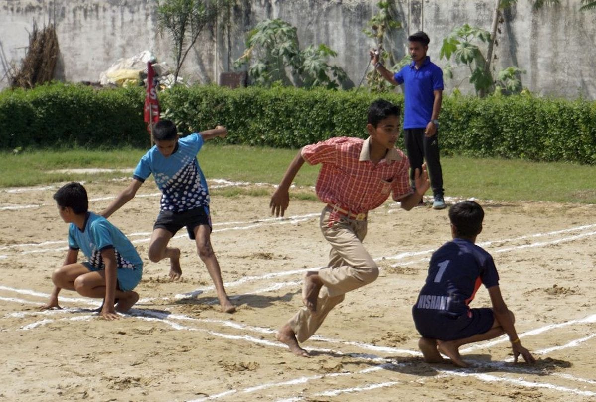 Holi Light Public School team State Kho-Kho Championships matches