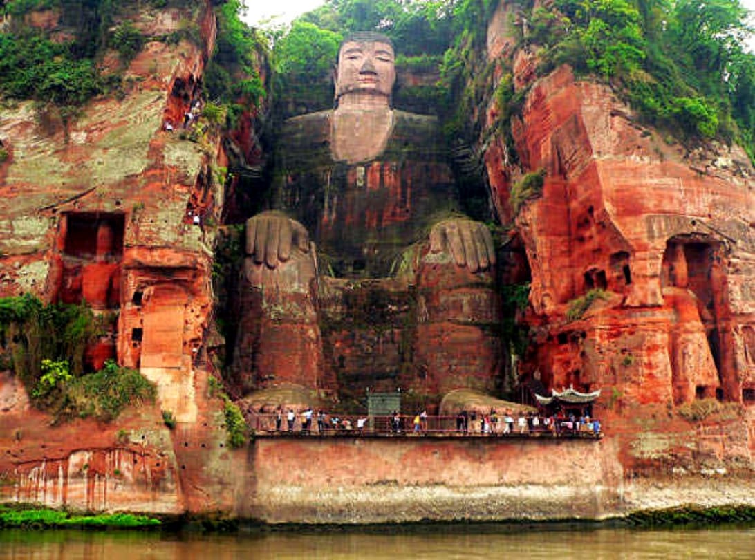Rift in world's biggest statue of buddha, checking process will start from 8th October
