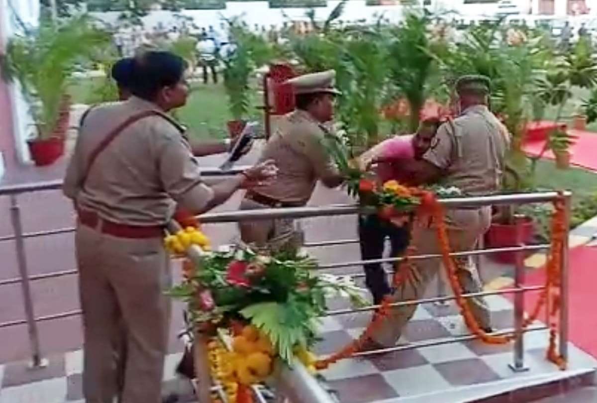 security break of cm yogi in alambagh lucknow