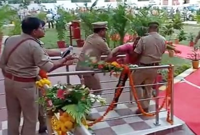 security break of cm yogi in alambagh lucknow