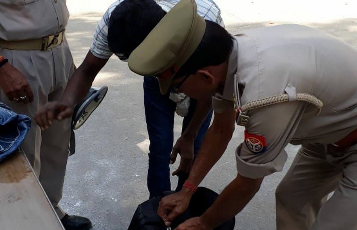 Bomb rumor at railway station and collectorate in varanasi
