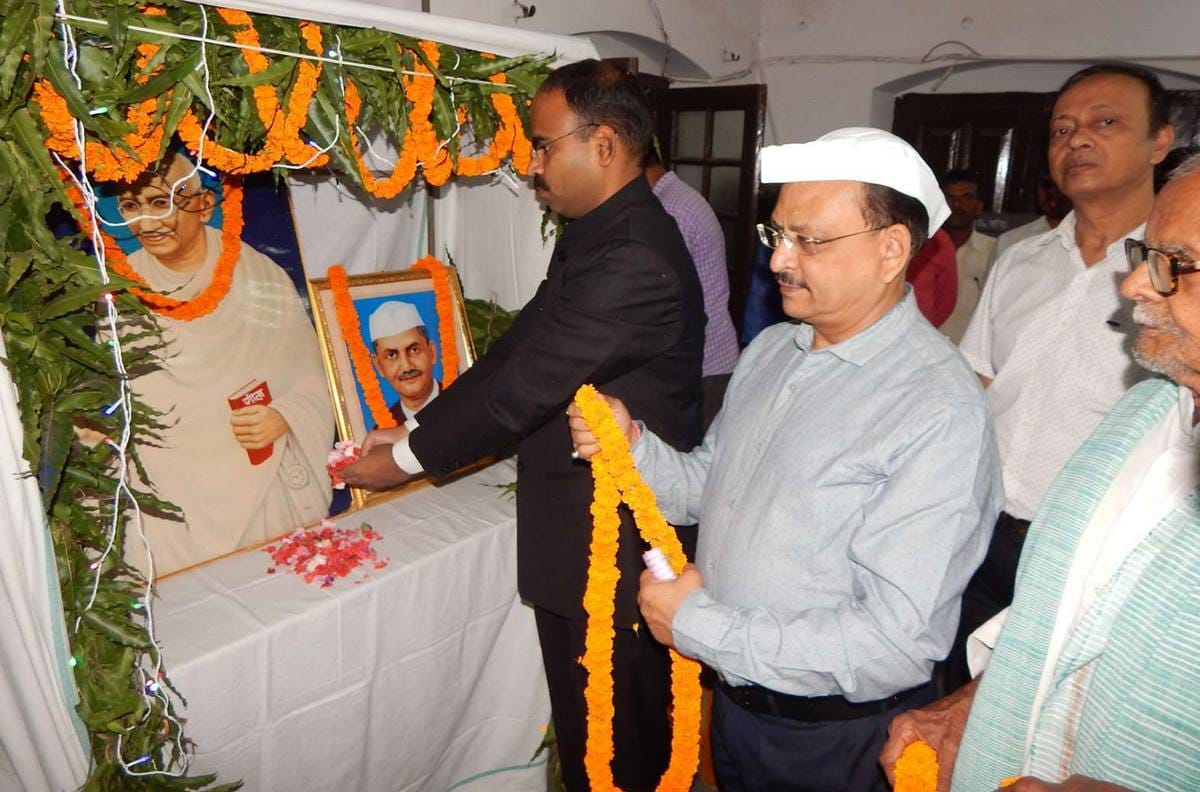 Gandhi and shastri birth anniversary celebration in purvanchal