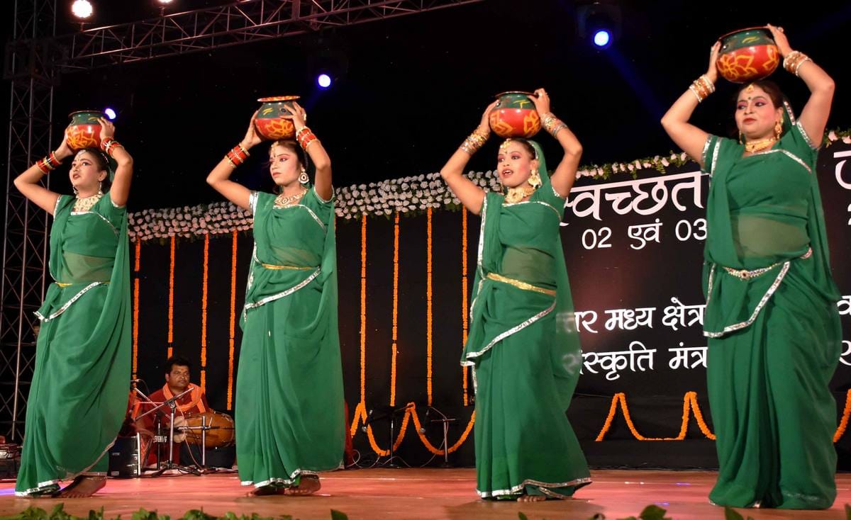 North central zonal cultural centre celebrated gandhi and shastri jayanti in varanasi