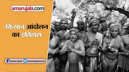 INDIAN FARMER BIGGEST AGITATION ANDOLAN BRITISH ERA TO PRESENT DAY
