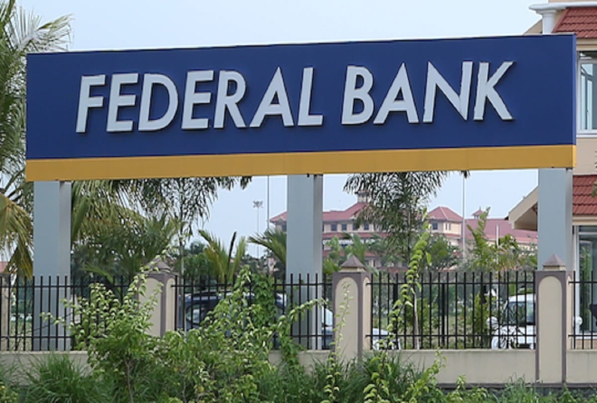 federal bank profit rises by more than 51 percent, share down by five percent