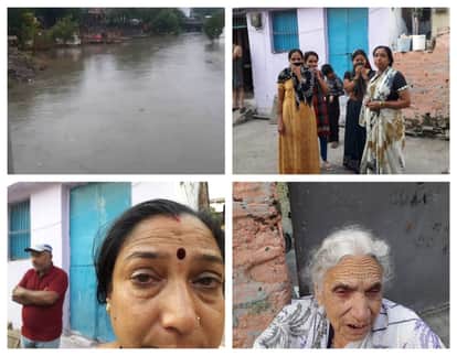 People faces eye problems due to chemical throw in Khan river of Indore