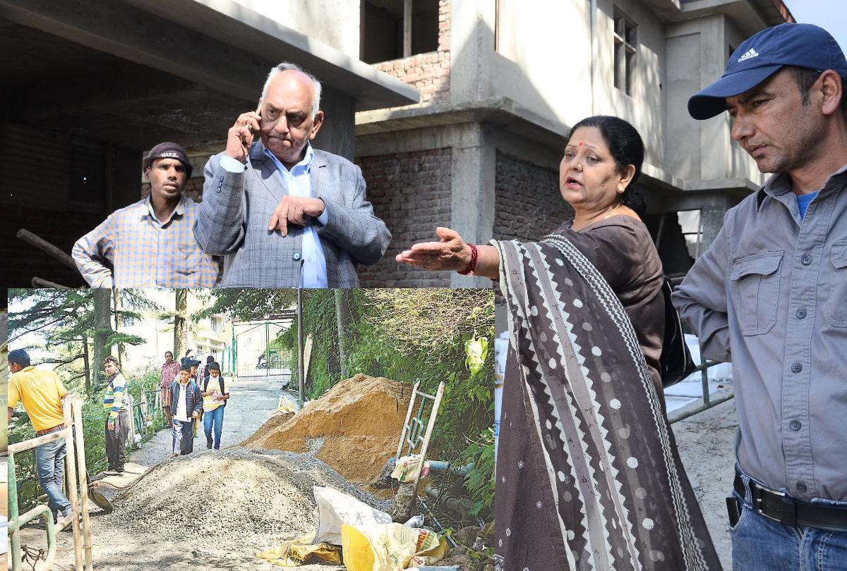 एक हफ्ते के भीतर दुरुस्त होगी केवी स्कूल की सड़क