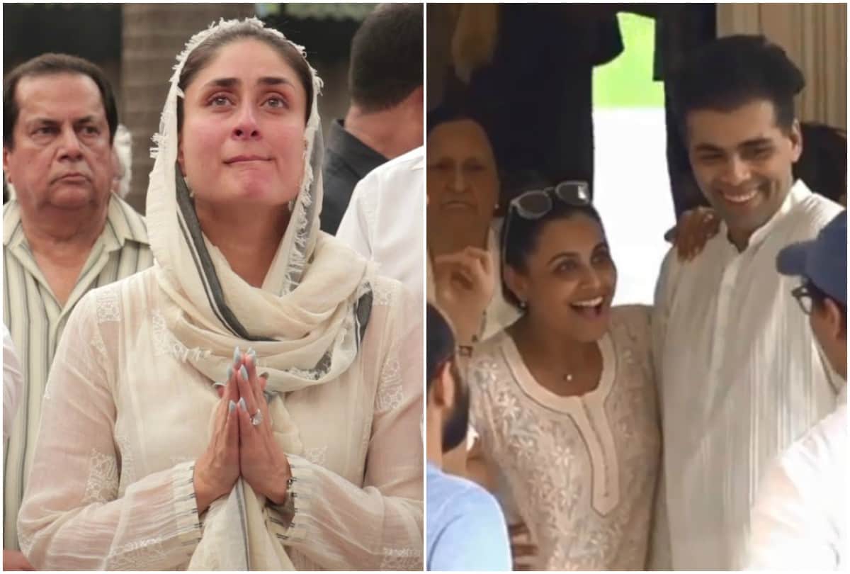 Rani Mukerji and Karan Johar Trolled For Laughing At Krishna Raj Kapoor Funeral