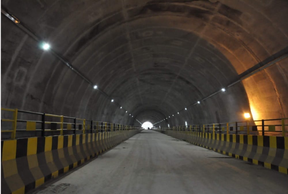 New Tunnel Built Near Daat Kali Temple On Delhi-dehradun Expressway ...