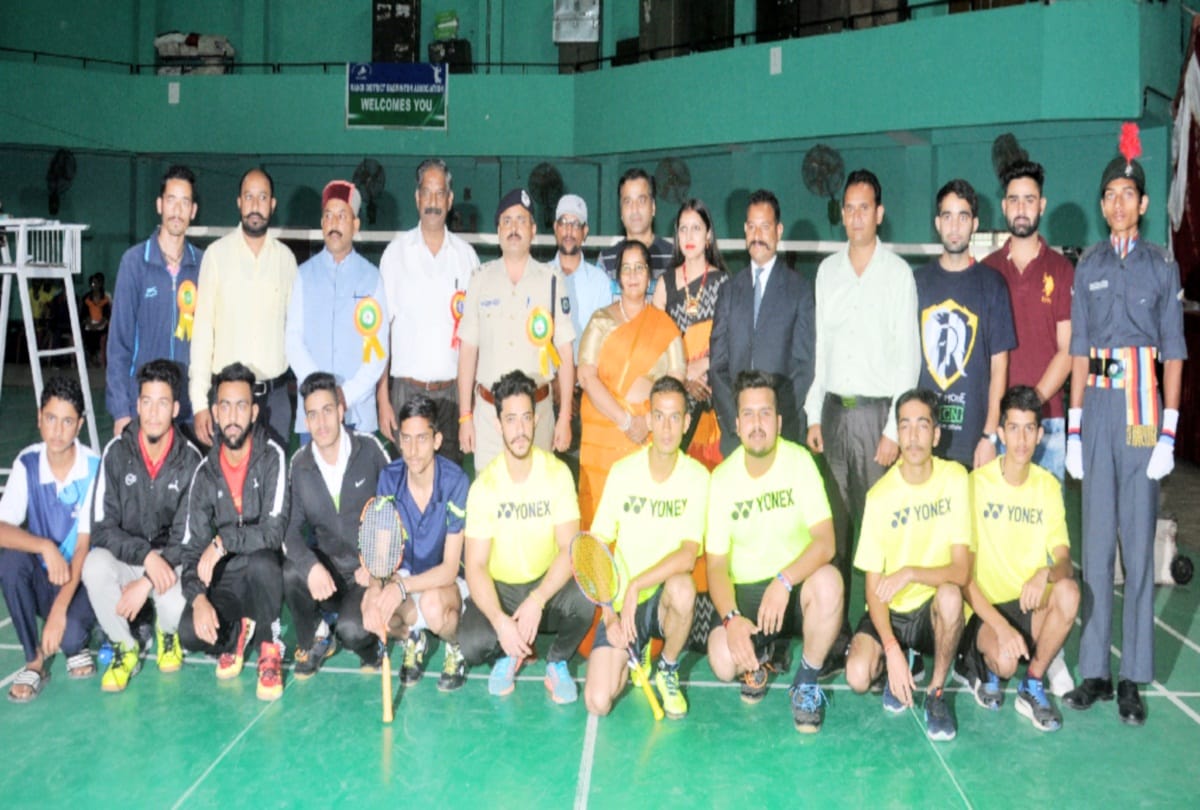 Inter College Badminton Competition statred at mandi himachal
