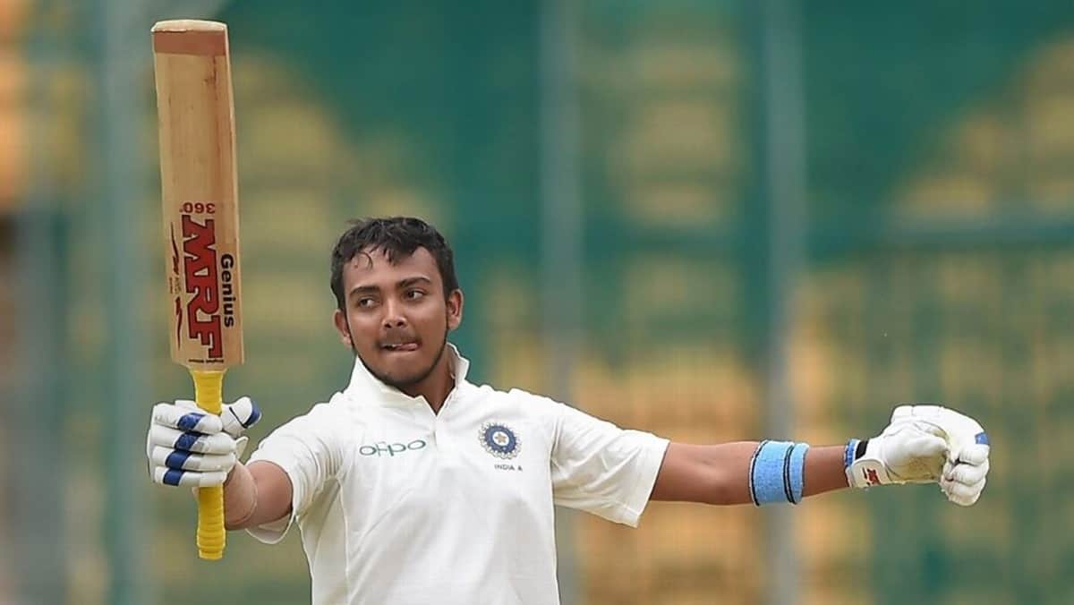 prithvi shaw to debut against west indies in first test, mayank agarwal have to wait