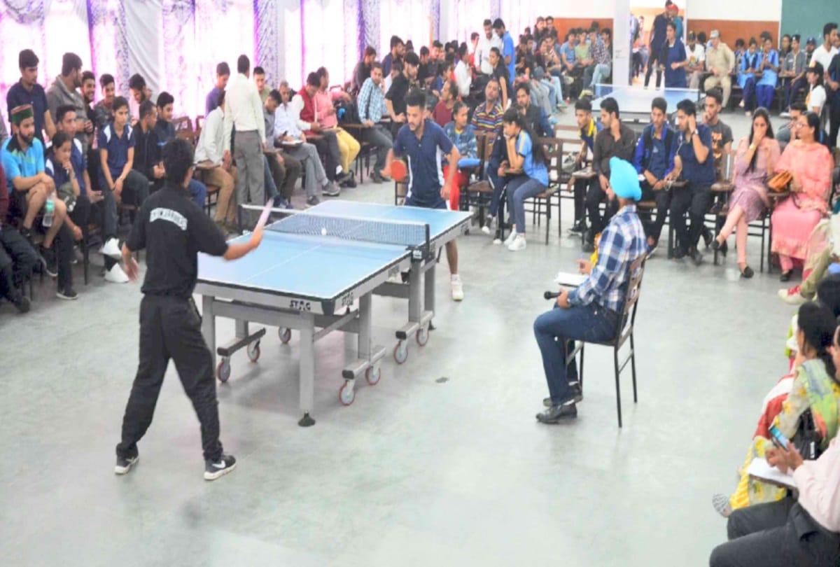 Inter College Table Tennis Tournament started in Solan