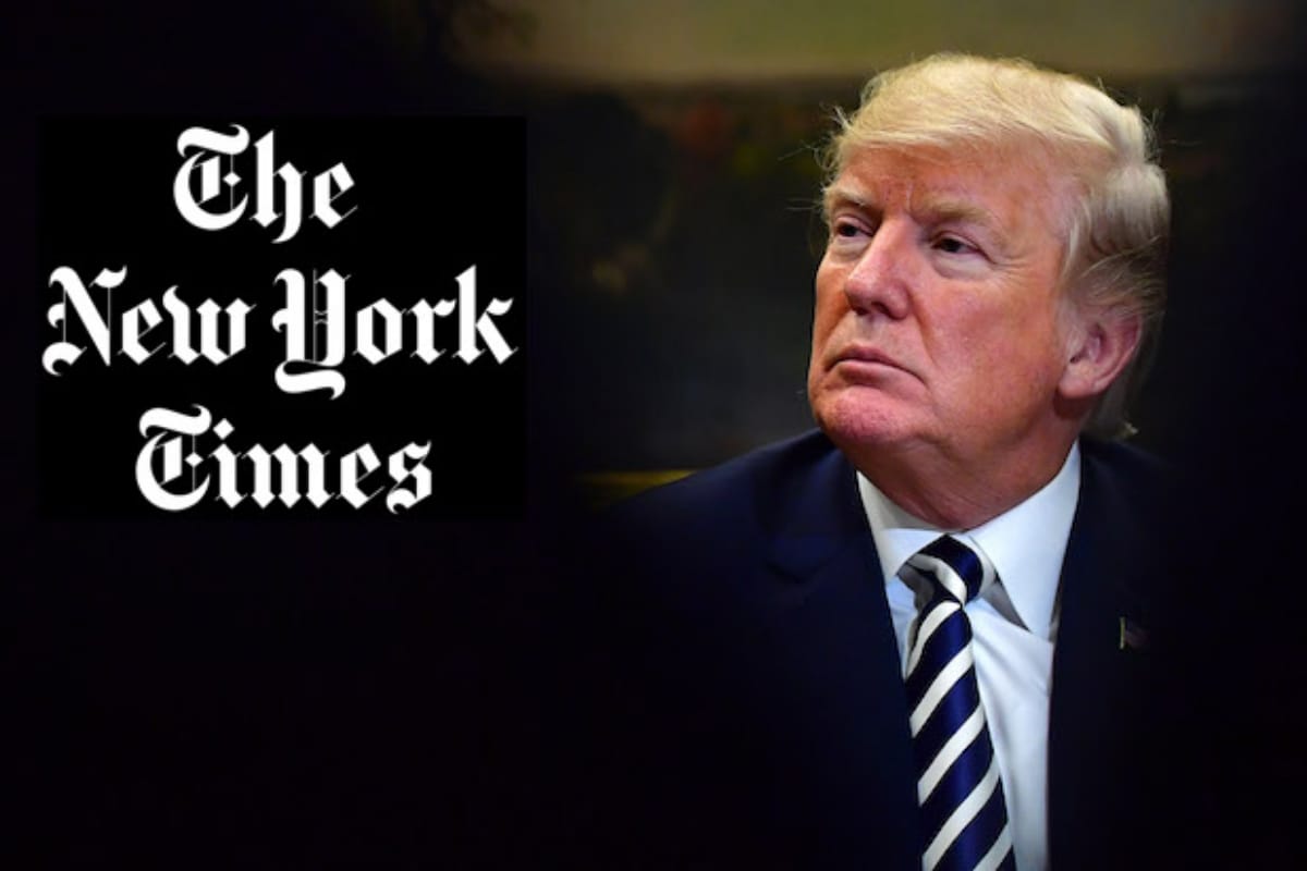 Newyork times accuses Donald Trump for tax evasion