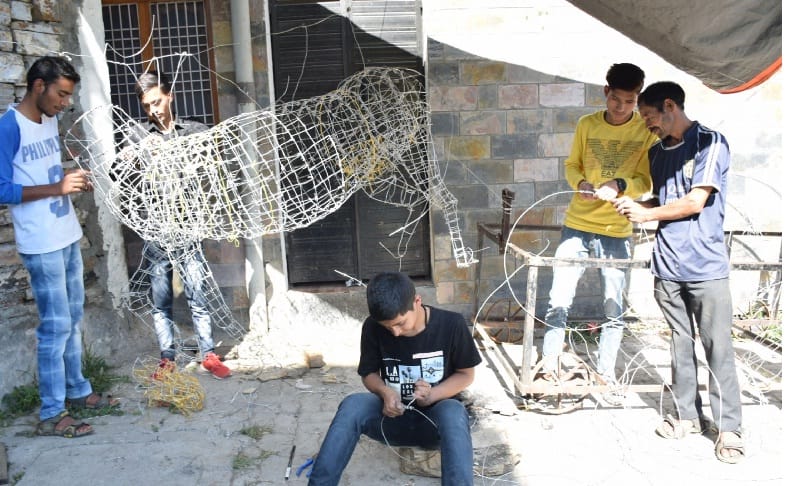 Preparations for Navratri and Ramlila in Almora
