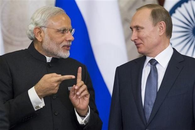 PM Modi and Russian president Vladimir Putin will finalize S-400 deal tomorrow