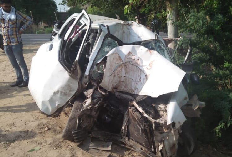 Four of a family, including two children died in car accident in muktsar