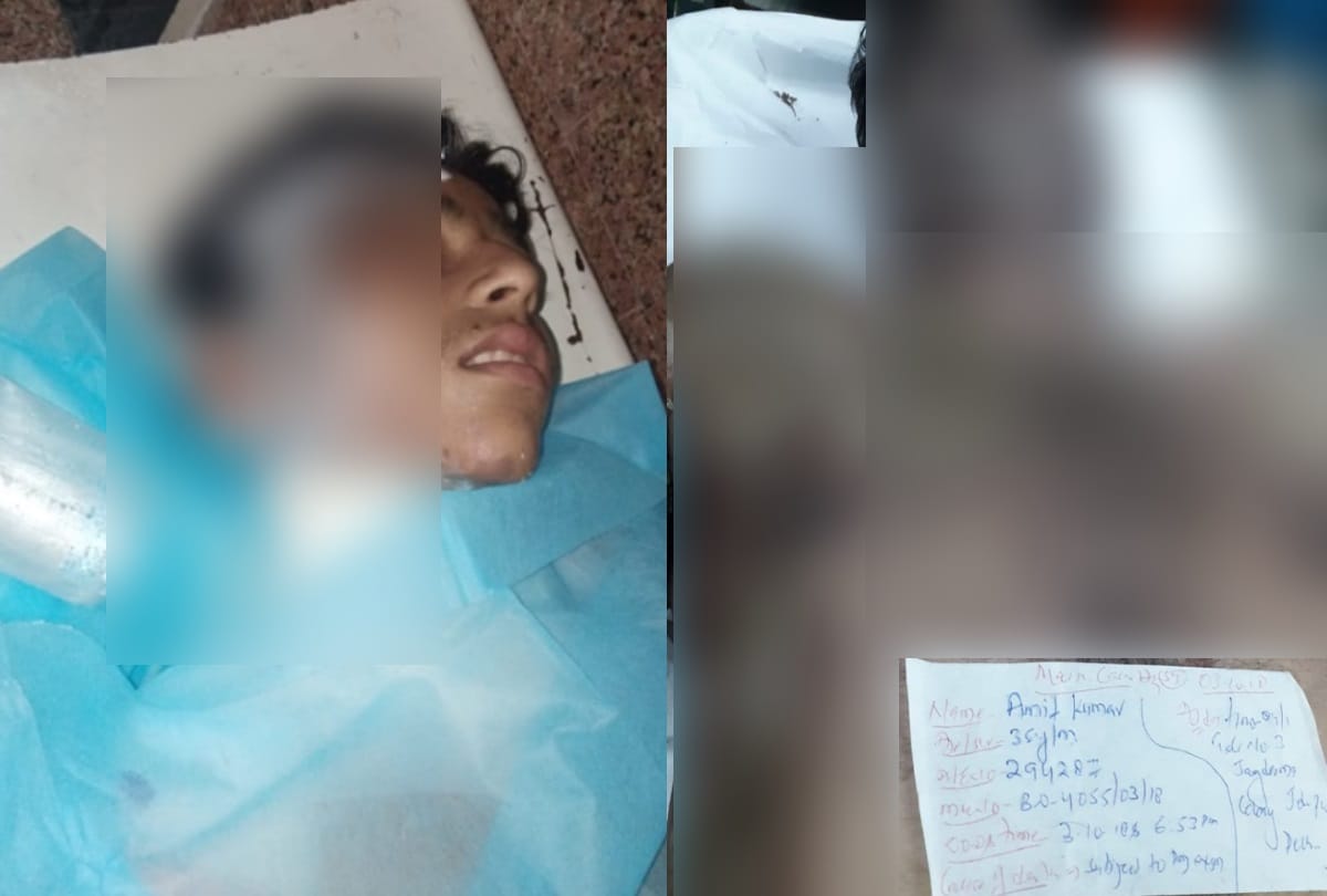 One person succumbed to injuries after a can containing acid fell on six people in Delhi