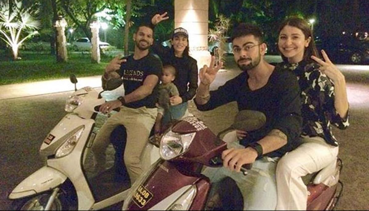anushka sharma and virat kohli celebrated their first wedding anniversary