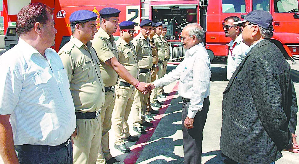 ATC GM saw Nainesaini runway arrangements