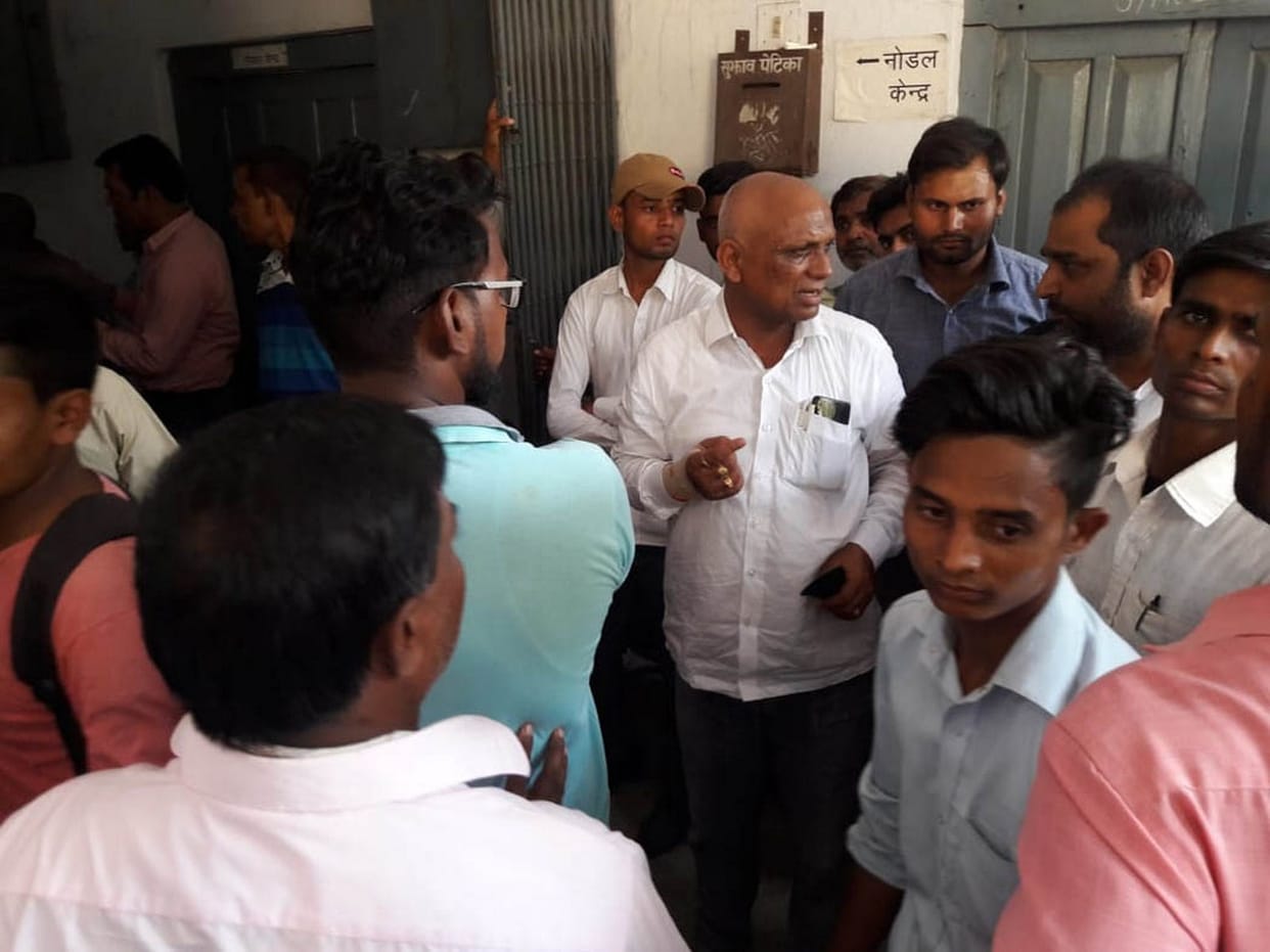 बुद्ध पीजी कॉलेज,कुशीनगर में बैक पेपर व अंक सुधार की परीक्षा आयोजित