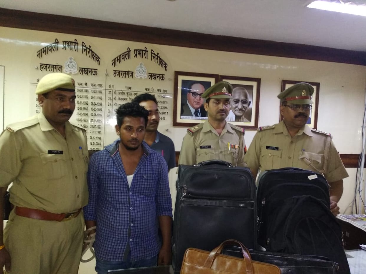 bag stolen from SUV of bjp leader