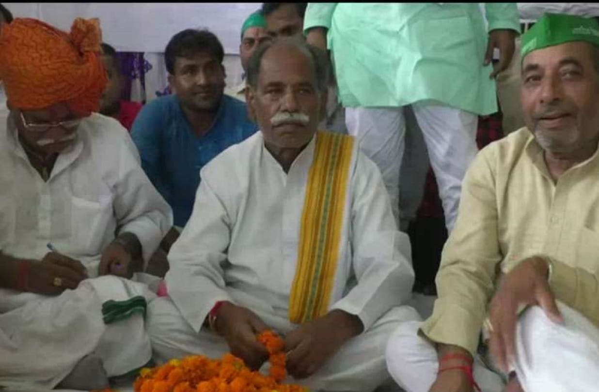 Indian Farmer Union demonstration on Jantar Mantar against Modi government