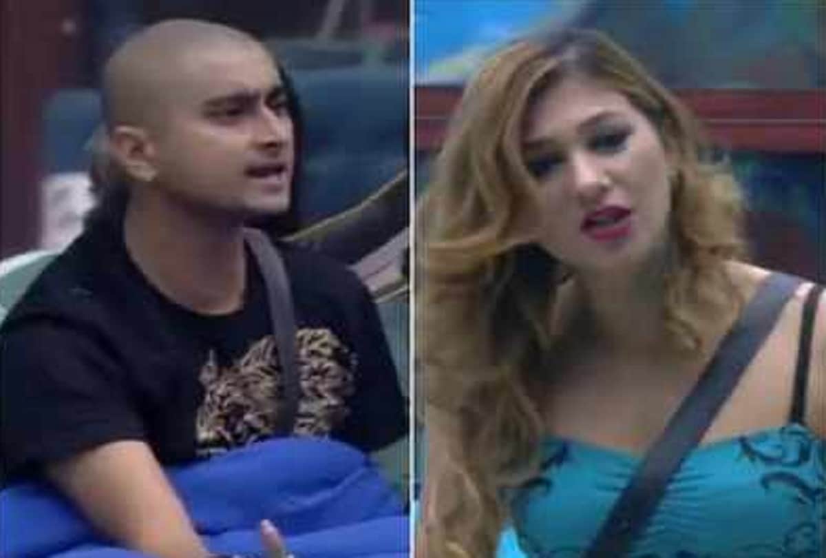 bigg boss jasleen matharu and deepak thakur fight in the show