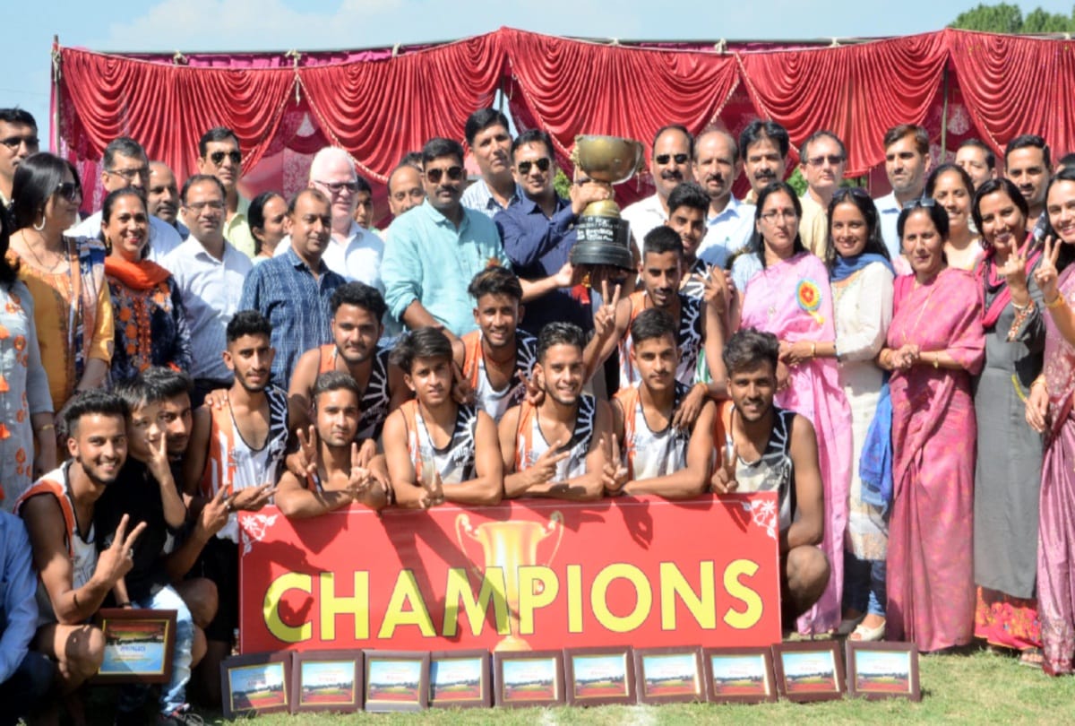Hamirpur College became Kho-Kho Champion for the third time consecutive