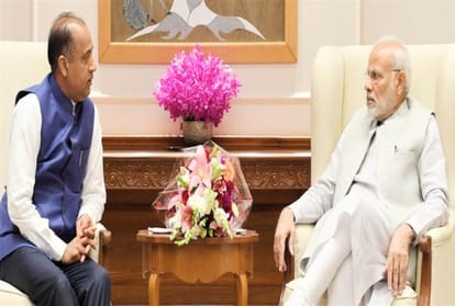 cm jairam thakur met pm narendra modi at new delhi