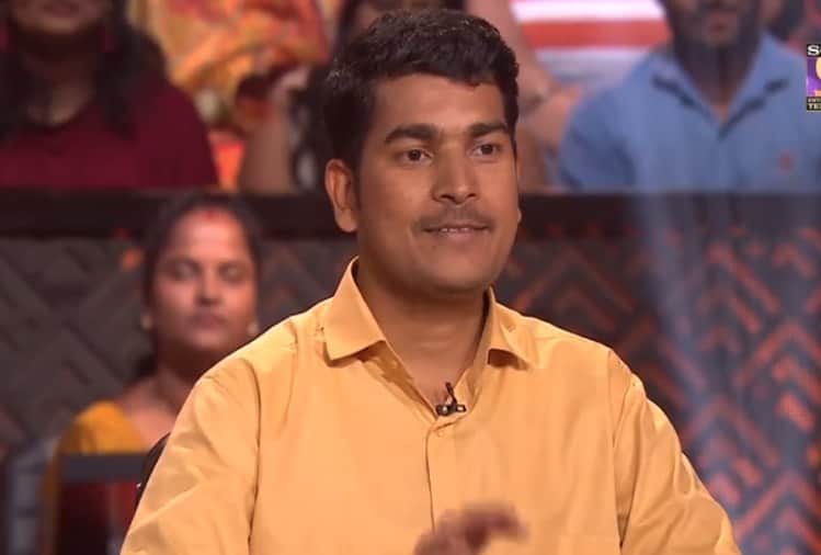 kbc 10 amitabh bachchan reality tv show sharad  won 25 lakh rupee after binita jain