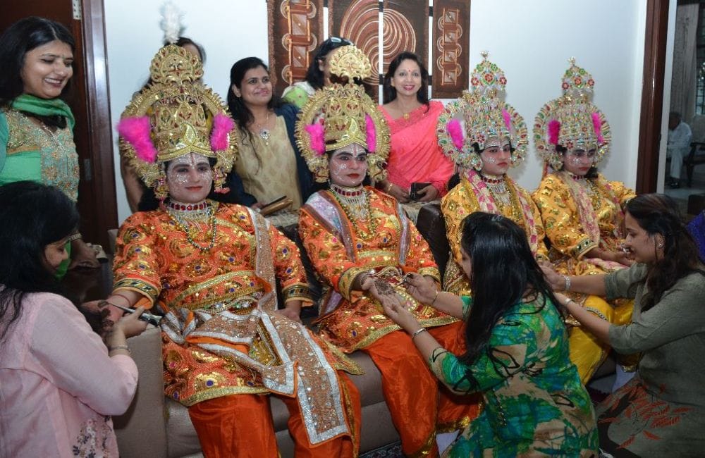 historical Ram Barat of North India in agra