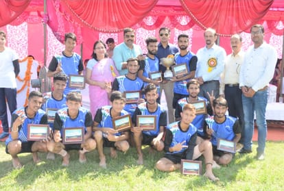 Hamirpur College became Kho-Kho Champion for the third time consecutive