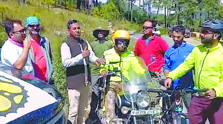 Chakodi reaches Mancha from cycling team