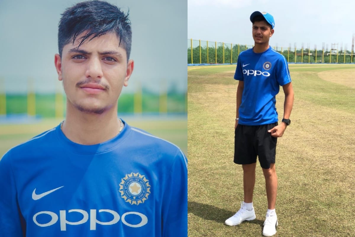 sameer Rizvi from meerut selected in indian Cricket team under-19 category