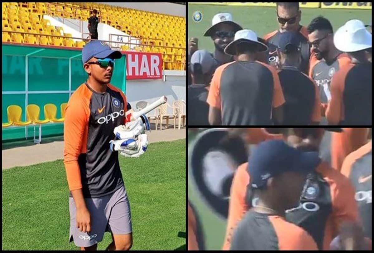 Prithvi Shaw became Indias youngest Test debutant in over a decade