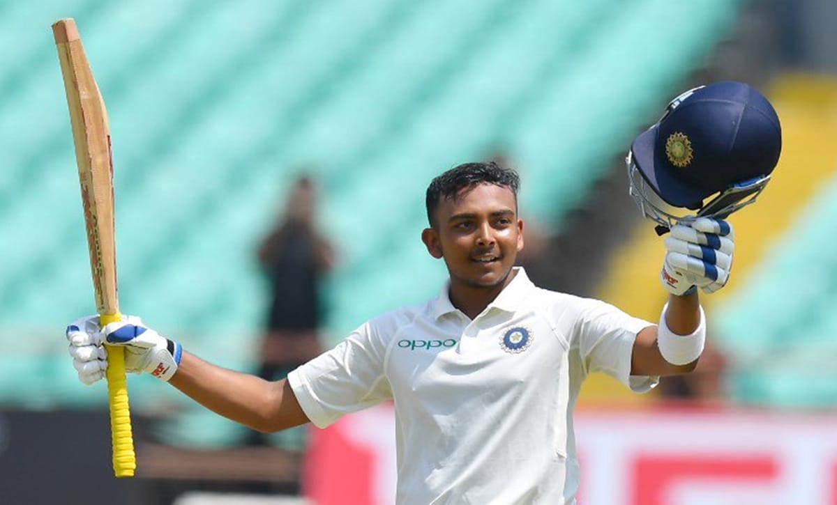prithvi shaw smashed fast half centuty in vijay hazare trophy 2018