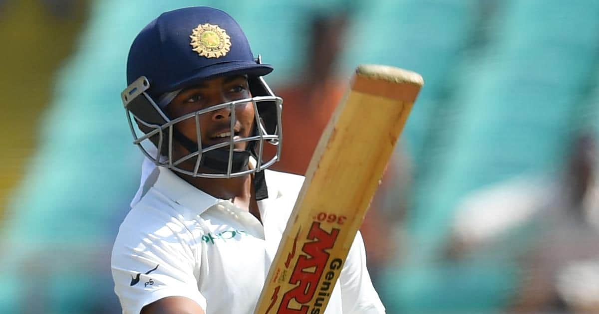 Virat Kohli louds Prithvi Shaw for his remarkable innings against West Indies in debut test