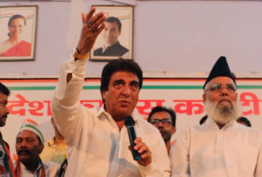 raj babbar criticizes bjp and yogi adityanath government.