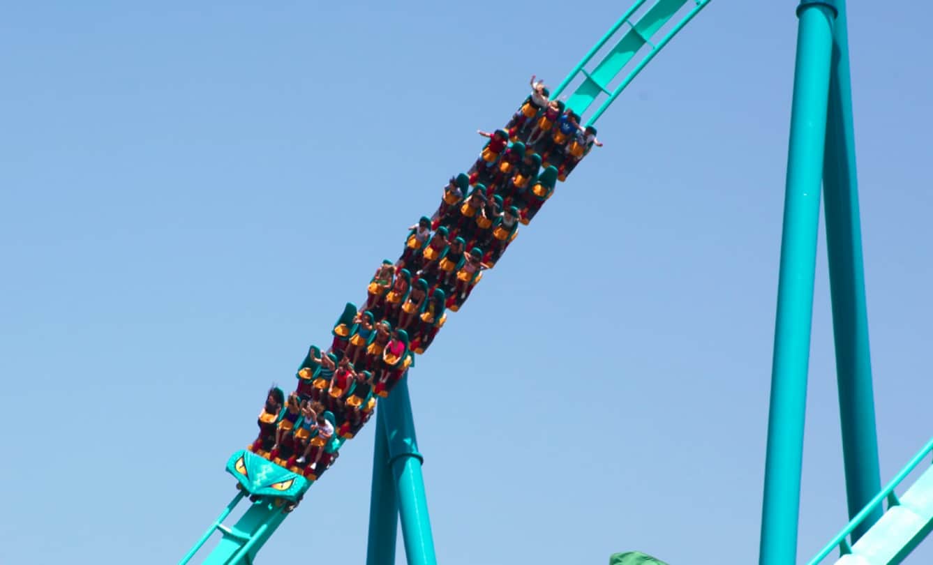 Scriest roller coaster in the world